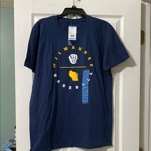 Milwaukee Baseball Navy T-Shirt